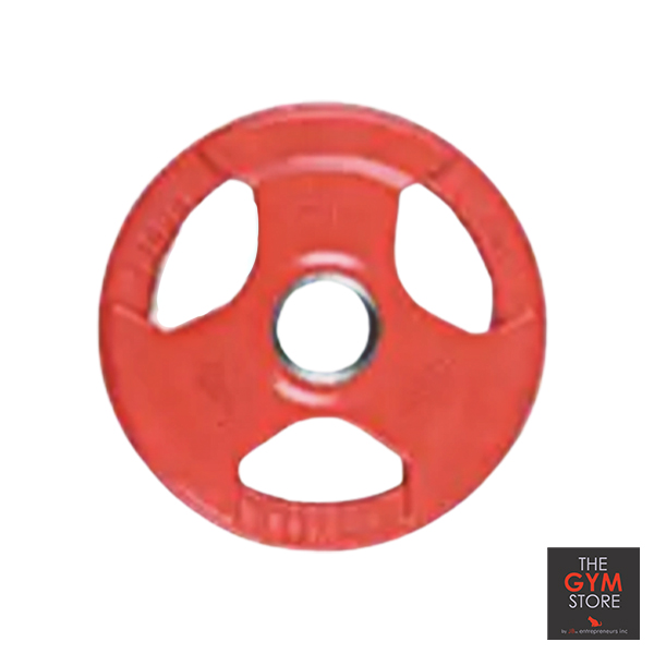 Olympic Rubber Plates (Tri-Grip) (Colorful)